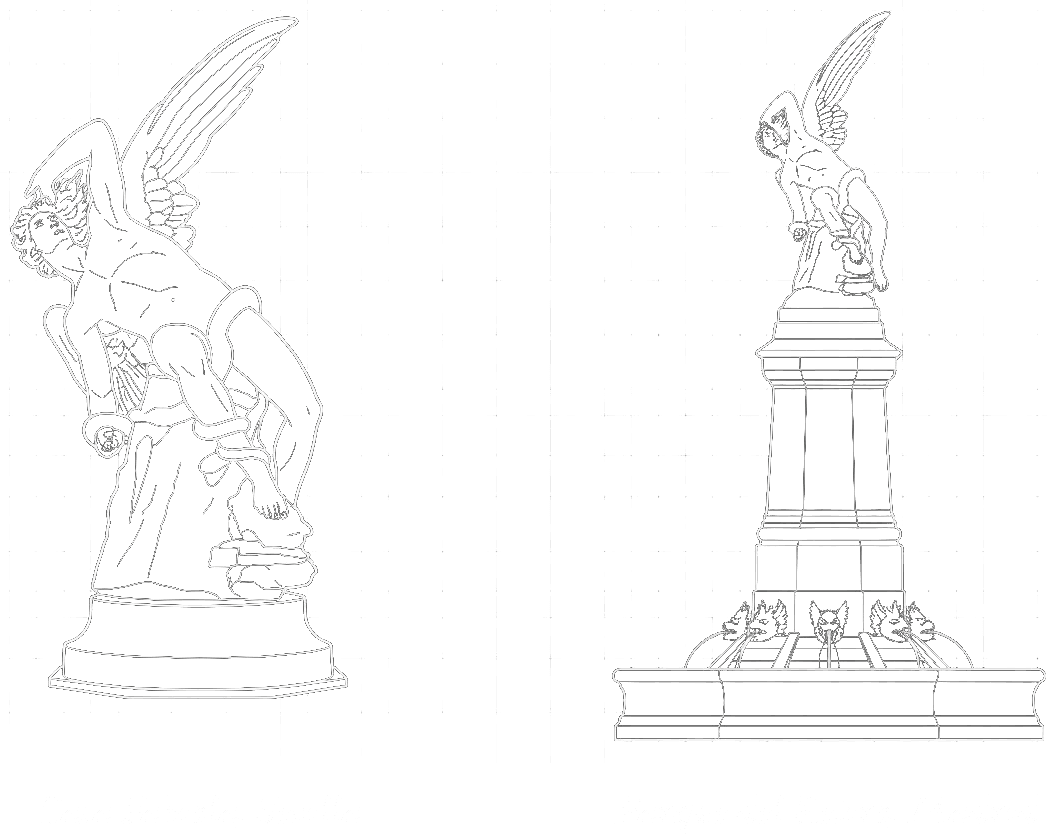 Ángel caído — Pieza N° 001